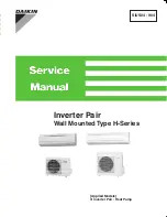 Preview for 1 page of Daikin FTXS09HVJU Service Manual