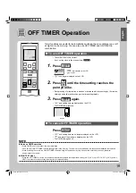 Предварительный просмотр 19 страницы Daikin FTXS09JEVJU Operation Manual