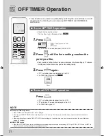 Предварительный просмотр 22 страницы Daikin FTXS35K2V1B Operation Manual