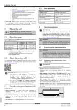 Preview for 4 page of Daikin FTXTA30C2V1BB Installation Manual