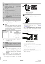 Preview for 8 page of Daikin FTXTJ30A2V1BW Installation Manual