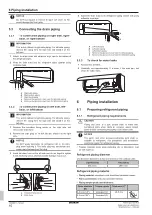 Preview for 10 page of Daikin FTXTP25N5V1B Installation Manual