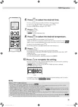 Предварительный просмотр 29 страницы Daikin FTXV80WVMA Operation Manual