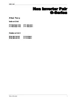 Preview for 2 page of Daikin FTYN25GXV1B Service Manual