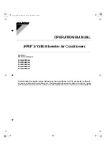Preview for 1 page of Daikin FXAQ07MVJU Operation Manual