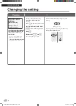 Предварительный просмотр 22 страницы Daikin MC80ZVM Operational Manual