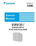 Daikin RTSQ10PY1 Service Manual preview