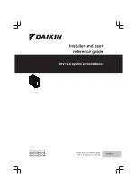 Daikin RXYSCQ6TMV1B Installation And Reference Manual preview