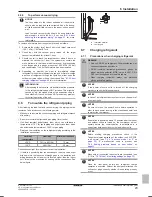 Preview for 23 page of Daikin RXYTQ8T7YF Installer And User Manual