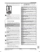 Preview for 35 page of Daikin SERHQ020BAW1 Installation And Operation Manual