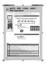 Preview for 12 page of Daikin Super Multi NX FTXG25JV1BW Operation Manual