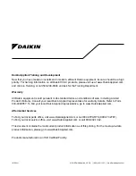 Предварительный просмотр 64 страницы Daikin VHF Installation And Maintenance Manual