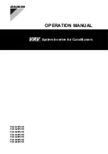 Daikin VRV FXDQ15P2VE Operation Manual preview