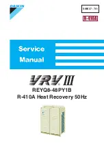 Daikin VRV III REYQ8PY1B Service Manual preview