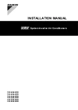 Daikin VRV SYSTEM FXNQ20A2VEB Installation Manual preview