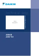 Daikin VRVIII Technical Data Manual preview