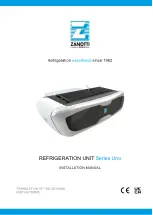 Daikin ZANOTTI Uno Series Installation Manual preview