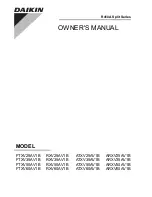 Dakin FTXV25AV1B Owner'S Manual preview