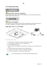 Предварительный просмотр 33 страницы Dalbach EHF60-01 Manual