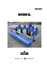 DALBO RATOON XL Instruction Manual предпросмотр