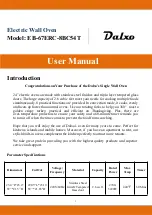 Preview for 3 page of Dalxo EB-67ERC-8BC54T User Manual