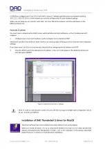 Preview for 8 page of DAN NTP TECHNOLOGY DAD Thunder Core 256 Installation Manual
