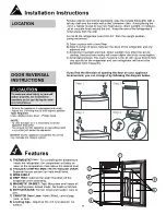 Preview for 5 page of Danby DCRM85WDB Owner'S Use And Care Manual