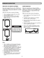 Preview for 10 page of Danby DPA100EAUWDB Owner'S Manual