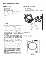 Preview for 6 page of Danby DWM022D3WDB Owner'S Manual