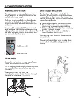 Preview for 8 page of Danby DWM022D3WDB Owner'S Manual