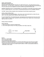 Preview for 5 page of Danby Silhouette DWC512BLS-1 Owner'S Manual