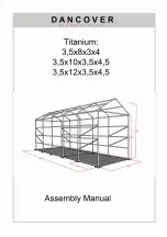 Dancover Titanium Assembly Manual preview