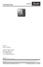 Предварительный просмотр 12 страницы Danfoss 088L0028 User Manual