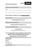 Предварительный просмотр 16 страницы Danfoss 103 Installation And User Manual