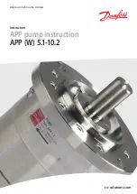 Danfoss APP series Instruction preview