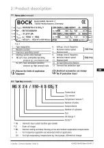 Предварительный просмотр 7 страницы Danfoss BOCK HGX24 CO2 T Instructions Manual