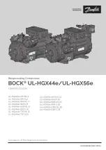 Danfoss BOCK UL-HGX44e Operating Manual preview