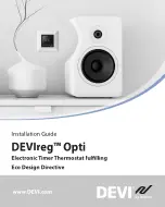 Preview for 1 page of Danfoss DEVI DEVIreg Opti Installation Manual