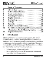 Preview for 2 page of Danfoss DEVI Smart Installation Manual