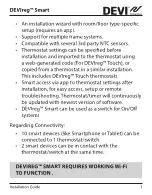 Preview for 3 page of Danfoss DEVI Smart Installation Manual