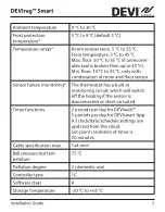 Preview for 5 page of Danfoss DEVI Smart Installation Manual