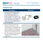 Preview for 9 page of Danfoss DEVIreg Room 140F1161 Installation Manual