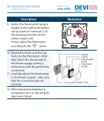 Preview for 12 page of Danfoss DEVIreg Room 140F1161 Installation Manual