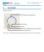 Preview for 17 page of Danfoss DEVIreg Room 140F1161 Installation Manual