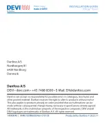 Preview for 39 page of Danfoss DEVIreg Room 140F1161 Installation Manual