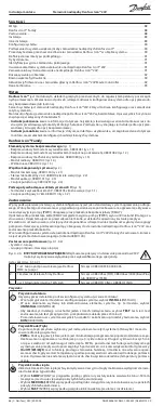 Предварительный просмотр 88 страницы Danfoss Icon Series Installation Manual