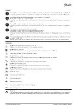 Предварительный просмотр 2 страницы Danfoss Optyma AK-RC 204B Installation Manual