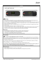 Предварительный просмотр 9 страницы Danfoss Optyma AK-RC 204B Installation Manual