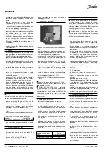 Preview for 12 page of Danfoss PSH019 Instructions Manual