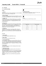 Предварительный просмотр 6 страницы Danfoss Termix VVX-B-7 BS Series Operating Manual